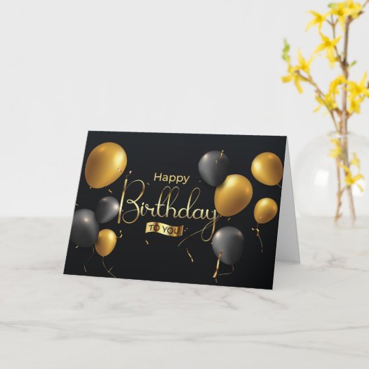 Christelijke verjaardagskaart kaart (Gele Bloem)