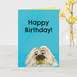Christelijke verjaardagskaart (Pekingees) Kaart