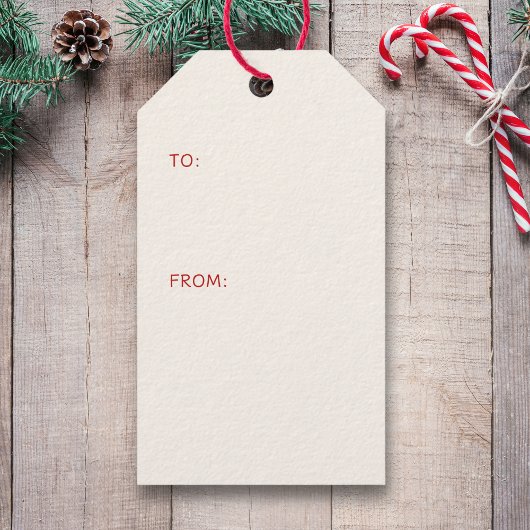 Christelijke Verzen Vrede op Aarde Hand getrokken Cadeaulabel