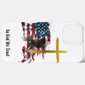 *~* Christelijke Veteran Patriotic Eagle Vlag Case-Mate iPhone Case (Achterkant (horizontaal))