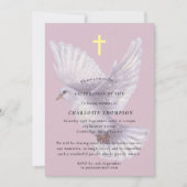 Christelijke viering van het leven begrafenis kaart (Voorkant)