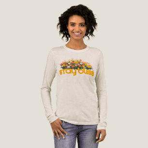 Christelijke Vintage Bloem Esthetische Grafiek Tri-Blend Shirt