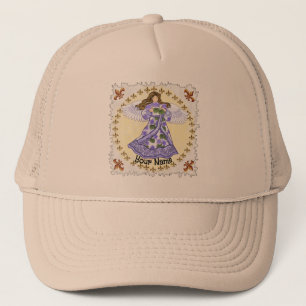 Christelijke Violets Angel Trucker Hat Trucker Pet