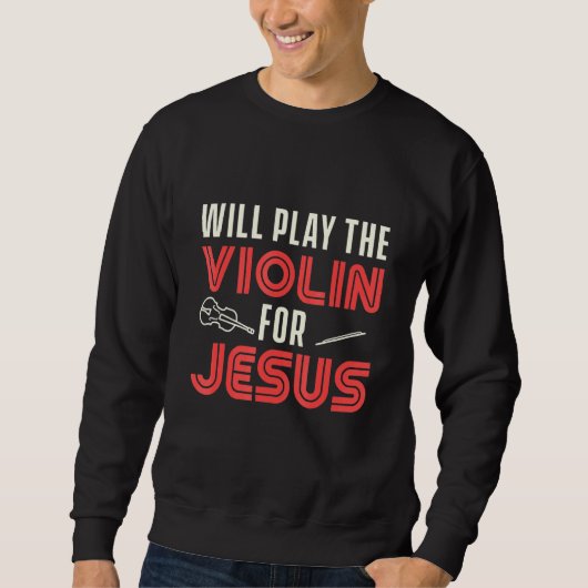 Christelijke Violin Player 2 van het geweld tegen Trui (Voorkant)
