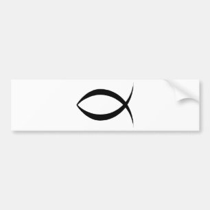 Christelijke vis bumpersticker