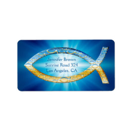 Christelijke vis | Deel je geloof Etiket