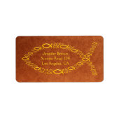 Christelijke vis | etiket (Voorkant)