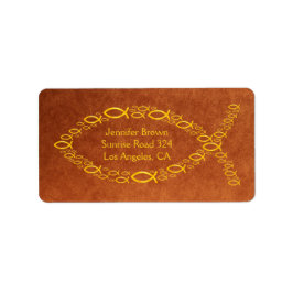 Christelijke vis | etiket