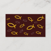 Christelijke vis | Inspirerend Visitekaartje (Achterkant)