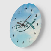 Christelijke Vis - Jezus Vis Grote Klok (Hoek)