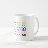 Christelijke vis koffiemok (Voorkant rechts)