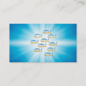 Christelijke vis visitekaartje (Voorkant)