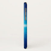 Christelijke visblauwe achtergrond | Unieke cadeau Case-Mate iPhone Case (Achterkant/links)