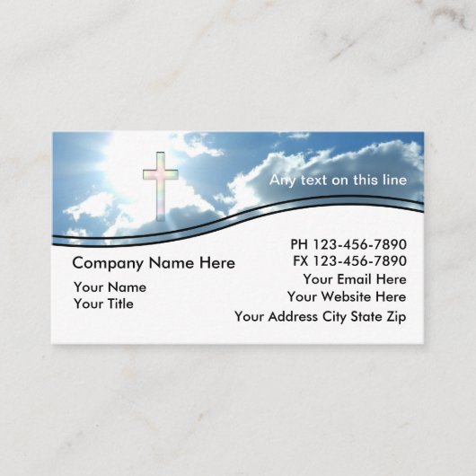 Christelijke Visitekaartjes (Voorkant)