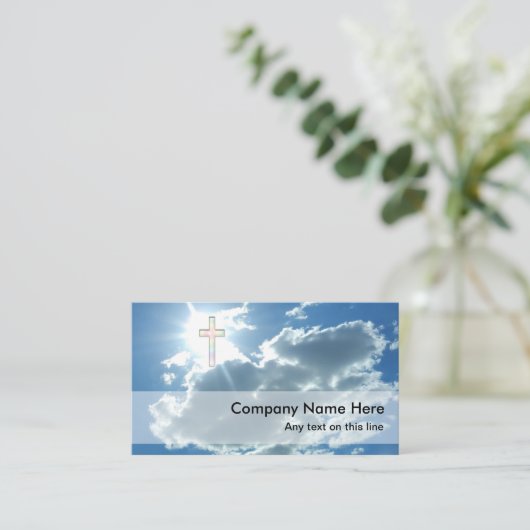 Christelijke Visitekaartjes (Staand voorkant)