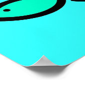 Christelijke vissymbolen - Rainbow - Poster (Hoek)