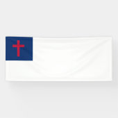 Christelijke vlag Banner (Horizontaal)
