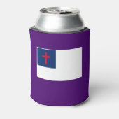 CHRISTELIJKE VLAG BLIKJESKOELER (Blikje Achterkant)