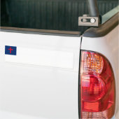 Christelijke vlag bumpersticker (Op Truck)