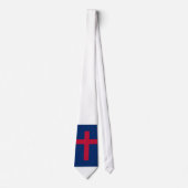 Christelijke vlag Christelijk dwars Stropdas (Voorkant)