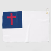 Christelijke vlag Golf Towel Golfhanddoek (Horizontaal)