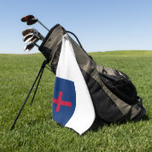 Christelijke vlag Golf Towel Golfhanddoek (Groen)