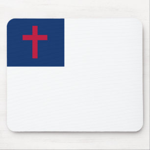 Christelijke vlag Mousepad Muismat