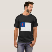 Christelijke Vlag Shirt Christusvlag (Voorkant volledig)