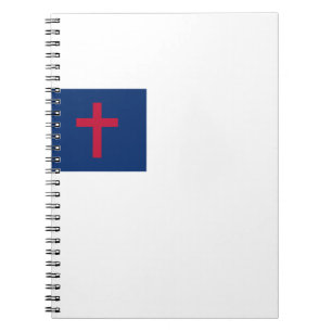 Christelijke vlag Spiral Photo Notebook Notitieboek