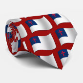 Christelijke vlag stropdas (Opgerold)