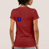 Christelijke vlag t-shirt (Achterkant)