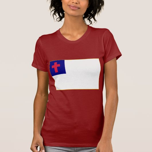 Christelijke vlag t-shirt (Voorkant)