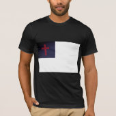 Christelijke vlag t-shirt (Voorkant)