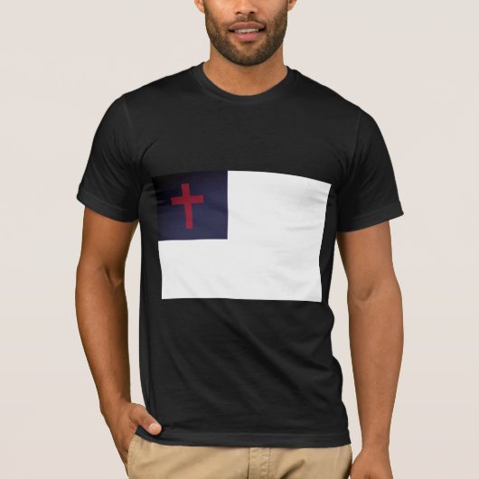 Christelijke vlag t-shirt (Voorkant)