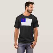 Christelijke vlag t-shirt (Voorkant volledig)