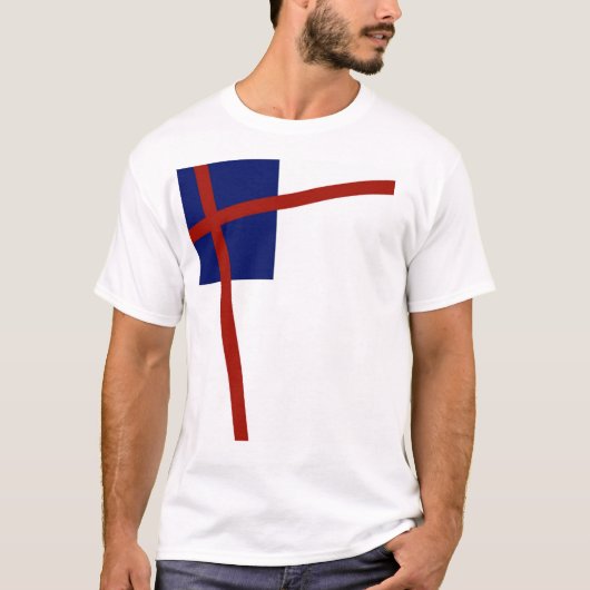 Christelijke vlag t-shirt (Voorkant)
