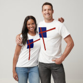 Christelijke vlag t-shirt (Unisex)