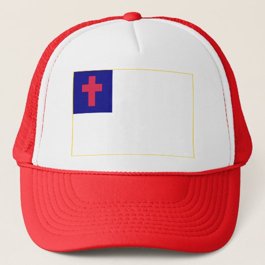 Christelijke vlag trucker pet (Voorkant)