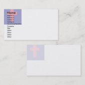 Christelijke vlag visitekaartje (Voorkant / Achterkant)