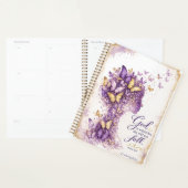 Christelijke Vlinderaquarel Planner Psalm 46:5 (Display)