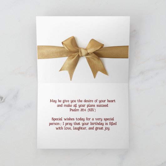 Christelijke vogeldag Kaart (Binnen)