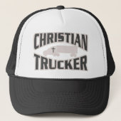 Christelijke vrachtwagenchauffeur trucker pet (Voorkant)