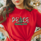 Christelijke Vrede Kerst T-shirt