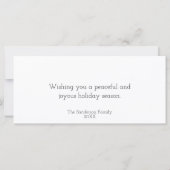 Christelijke vrede op aarde Bijbelfeest (Achterkant)