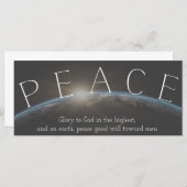 Christelijke vrede op aarde Bijbelfeest (Voorkant / Achterkant)