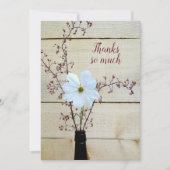 Christelijke vriendschap Hartelijk dank voor uw cr Bedankkaart (Voorkant)