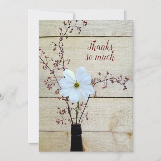 Christelijke vriendschap Hartelijk dank voor uw cr Bedankkaart (Voorkant)