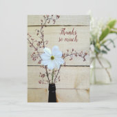 Christelijke vriendschap Hartelijk dank voor uw cr Bedankkaart (Staand voorkant)