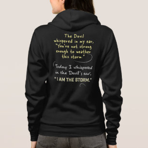 Christelijke Vrouw Hoodie Gefluisterd in de oor va