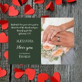 Christelijke vrouw Valentijnsdag liefde Kaart voor